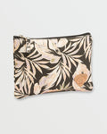 Lil Snitch Zip Pouch - Black Floral