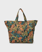 Poppins Playa Zip Top Tote - Black Multi