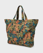 Poppins Playa Zip Top Tote - Black Multi