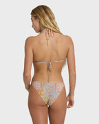 Take It Back Multi Halter Bikini Top - Twilight Blue