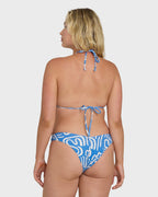 Le Love Multi Triangle Bikini Top - True Blue