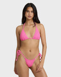 Sunrays Remi Triangle Bikini Top - Guava