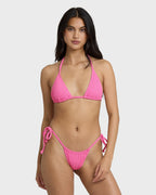 Sunrays Remi Triangle Bikini Top - Guava