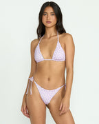Twin Sol Reversible Multi Triangle Bikini Top - Multi