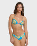 Tropic Shift Strappy Underwire Bikini Top - Atlantis