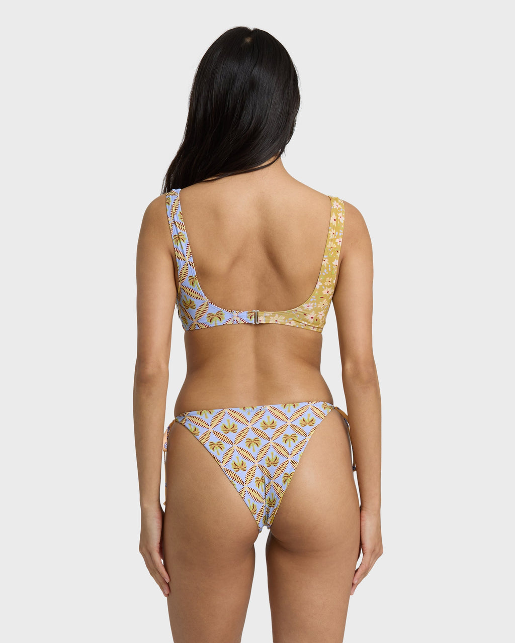 Soul Stoke Twist Tank Swim Tank Bikini Top - Twilight Blue