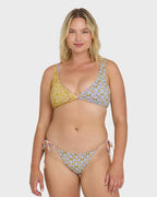 Soul Stoke Twist Tank Swim Tank Bikini Top - Twilight Blue