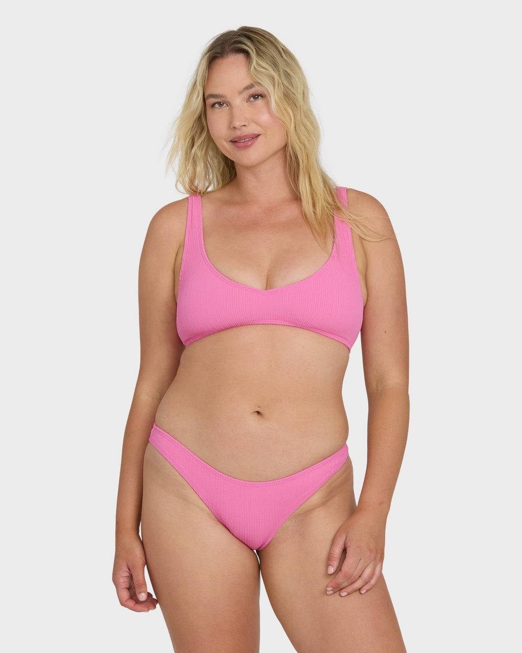 Sunrays Jesse Tank Bikini Top - Guava