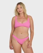 Sunrays Jesse Tank Bikini Top - Guava