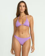 Summer High Tanga Bikini Bottoms - Paradise Purple