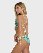 Last Summer Tie-side Tropic Medium Bikini Bottom - Ocean Spray