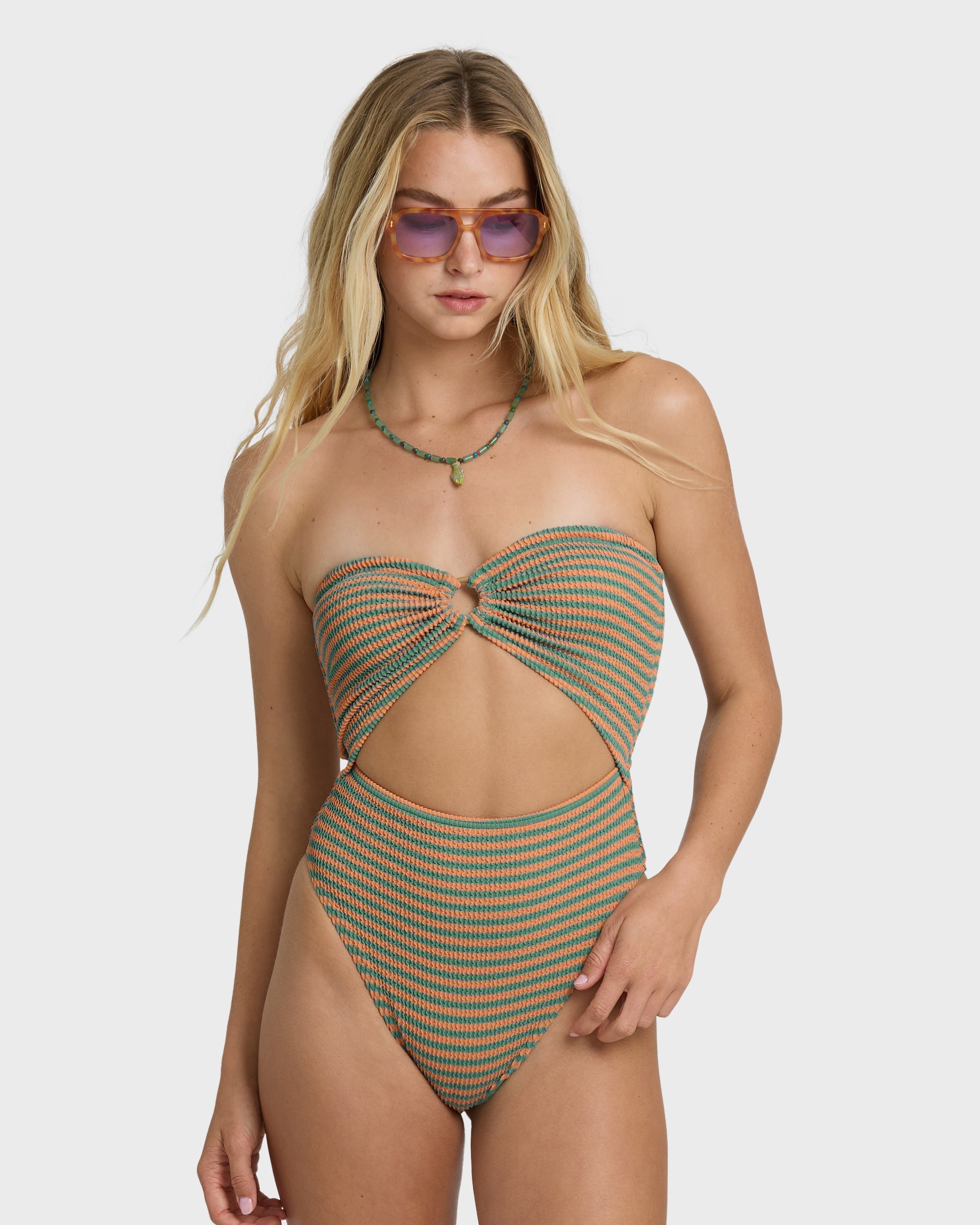 Summer Hi Yd Andrew Hi One-piece Swimsuit - Bay Blue