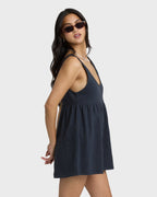 Easy Does It Romper - Black Sands