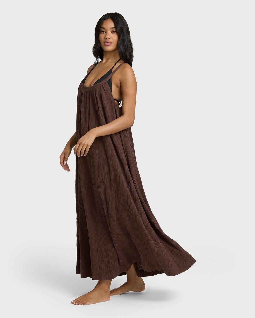 Good Feels Maxi Dress - Teak