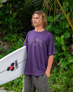 Dash OG Short Sleeve Knit T-Shirt - Purple Velvet