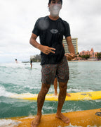 Good Times Lo Tide 17.5 Boardshorts - Slate Black