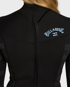 4/3mm Absolute Core Back Zip Full Wetsuit - Black