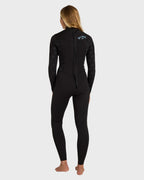 4/3mm Absolute Core Back Zip Full Wetsuit - Black