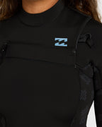 4/3mm Absolute Core Chest Zip Full Wetsuit - Black