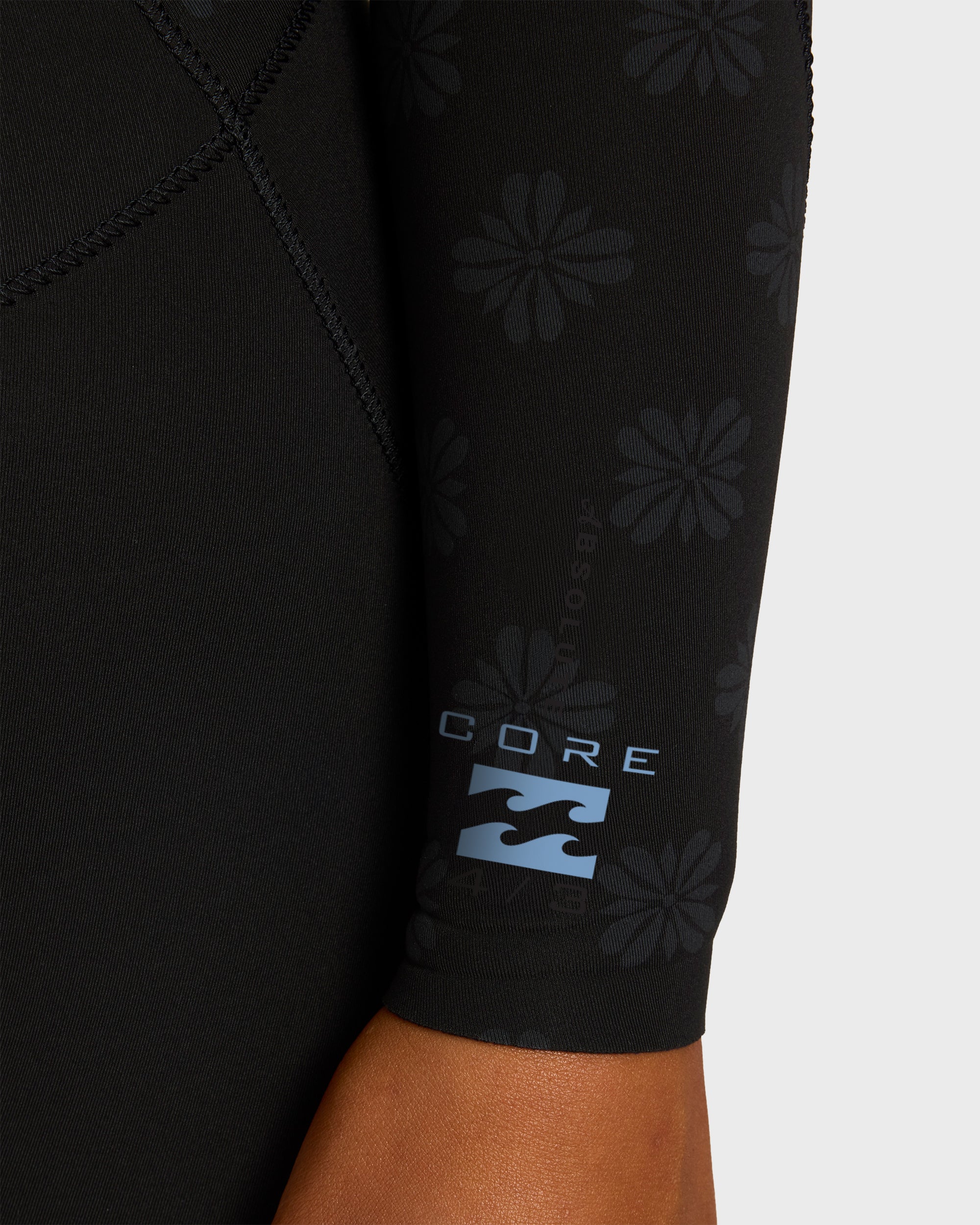 4/3mm Absolute Core Chest Zip Full Wetsuit - Black