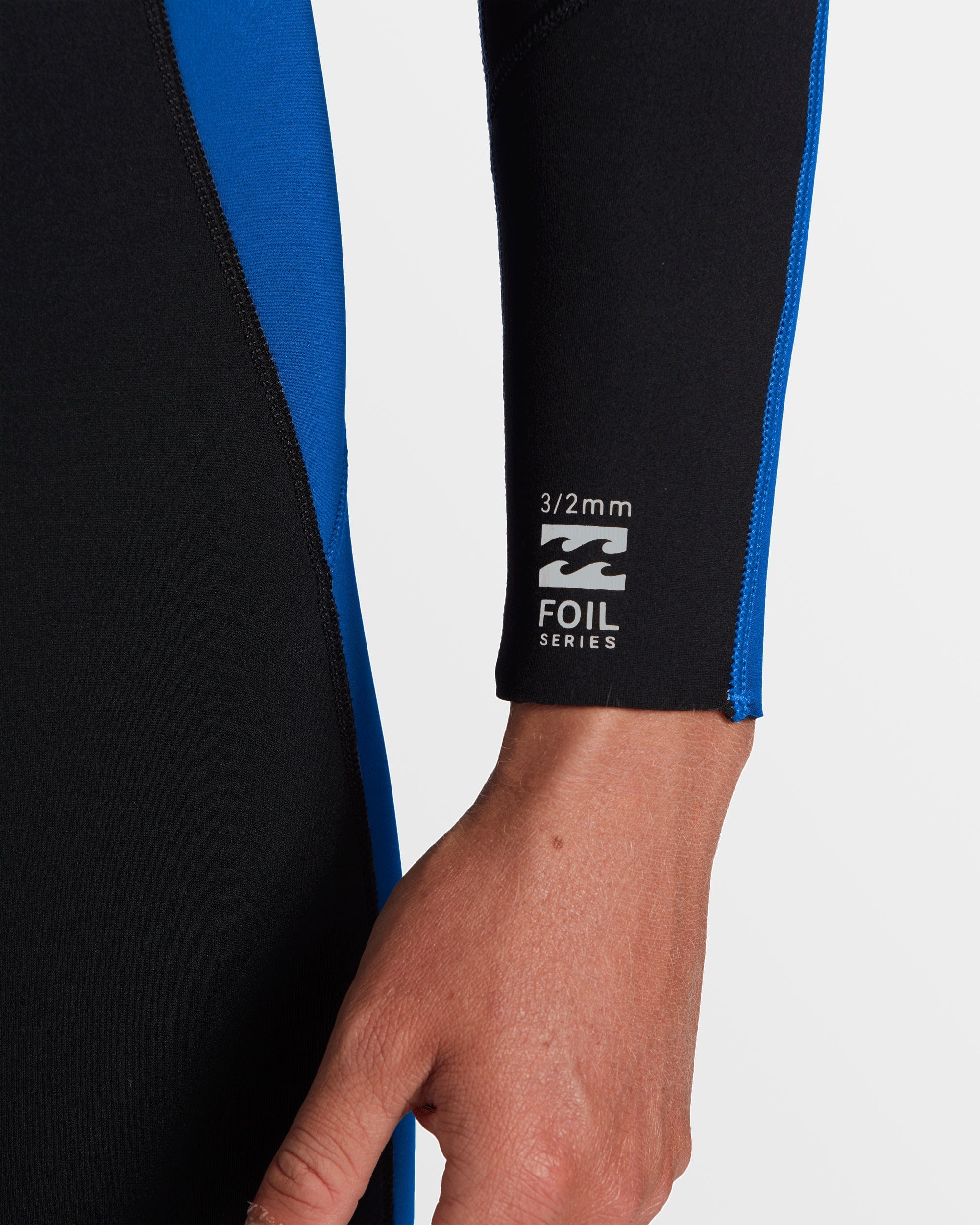 4/3mm Foil GBS Back Zip Wetsuit - Mid Blue