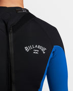 4/3mm Foil GBS Back Zip Wetsuit - Mid Blue