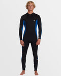 4/3mm Foil GBS Back Zip Wetsuit - Mid Blue