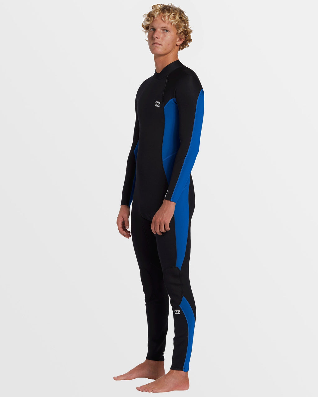 4/3mm Foil GBS Back Zip Wetsuit - Mid Blue
