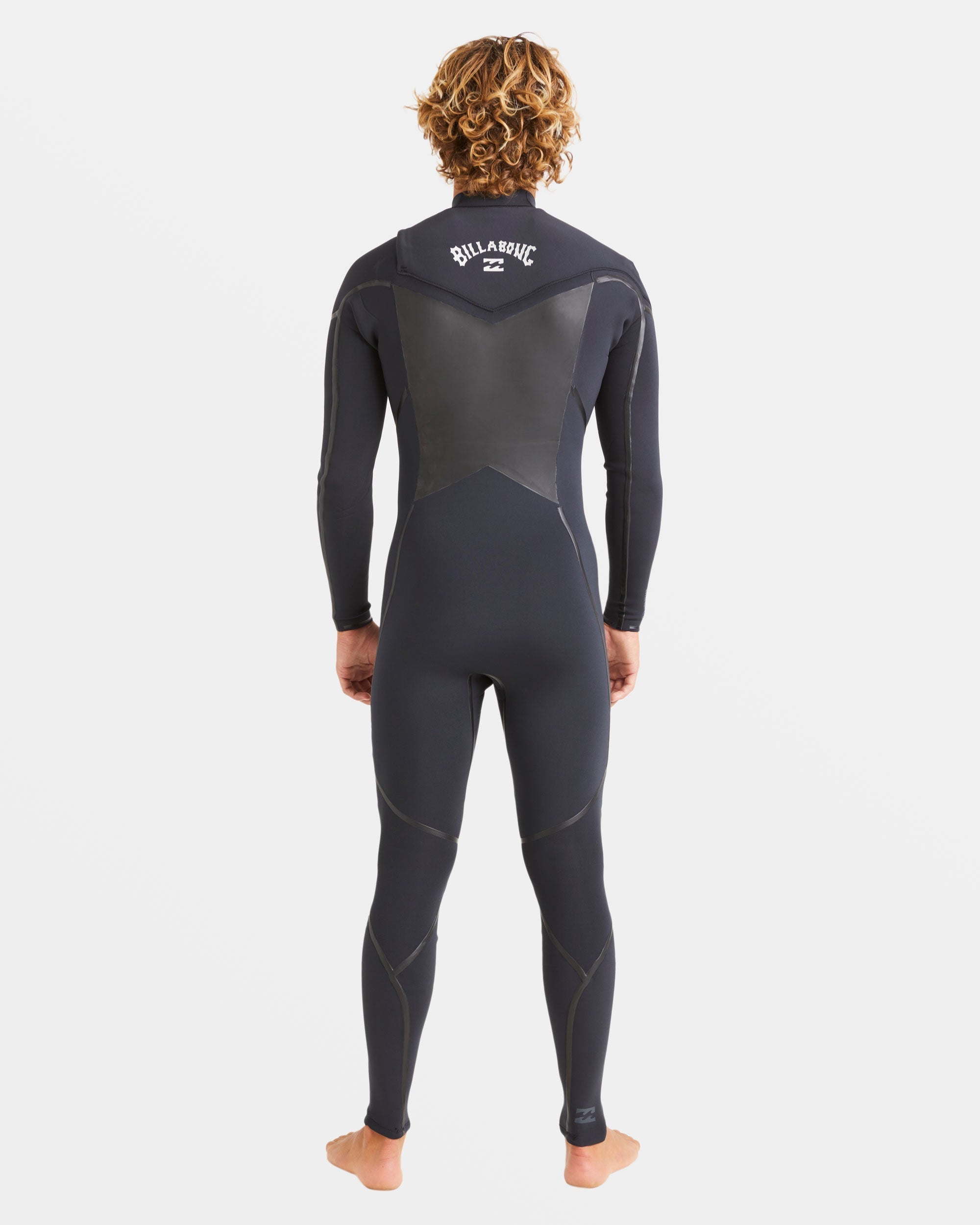 3/2mm Absolute Natural+ Upcycler Liquid Seal Chest Zip Wetsuit - Black