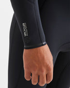 4/3mm Absolute Natural Upcycler GBS Chest Zip Wetsuit - Black