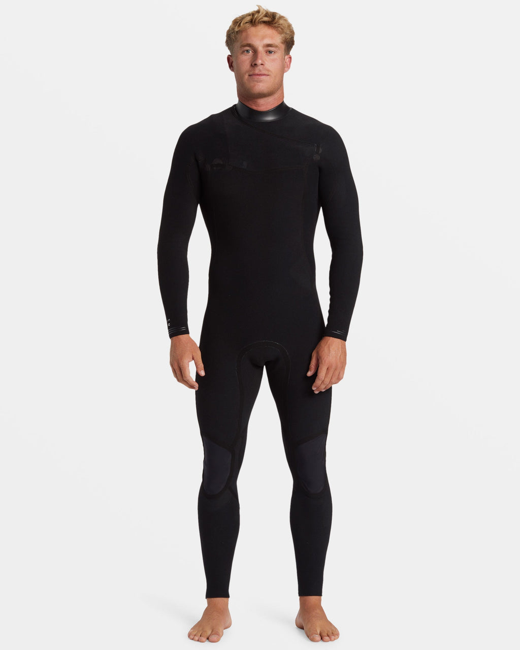 4/3mm Revolution Natural Upcycler GBS Chest Zip Wetsuit - Black
