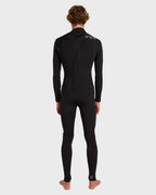 4/3mm Absolute Core Back Zip Full Wetsuit - Black