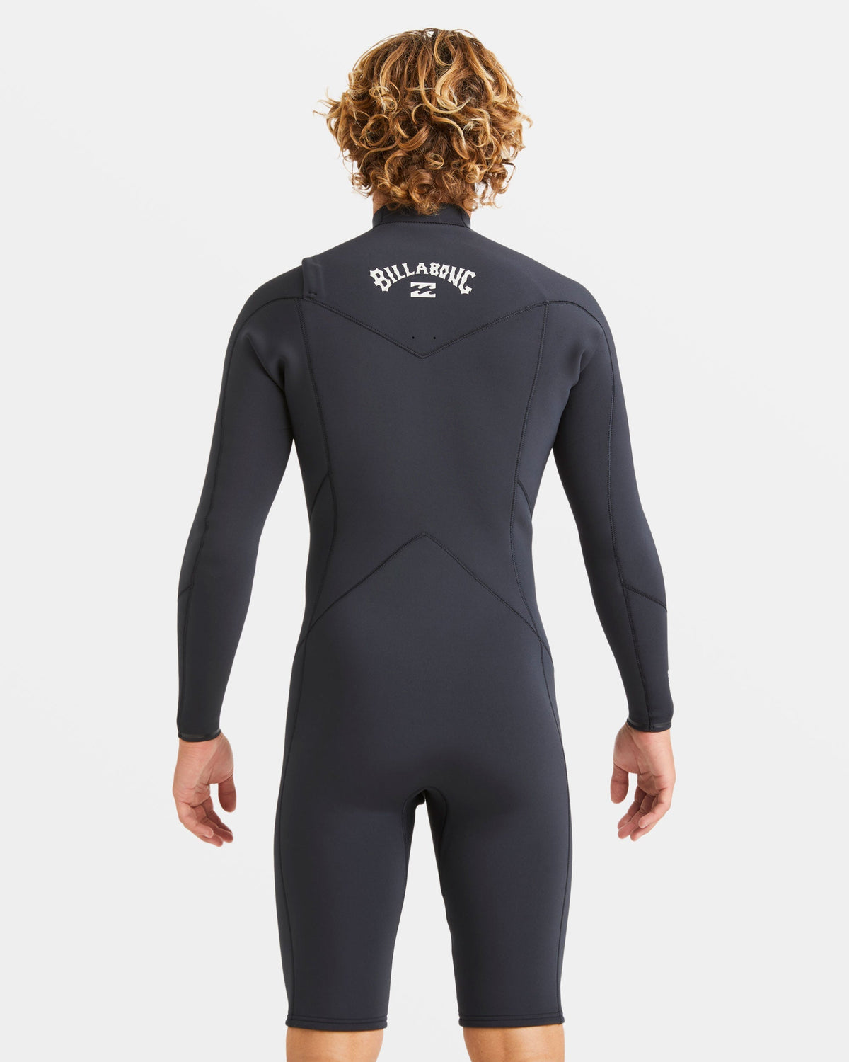 2/2mm Absolute Natural Upcycler GBS Chest Zip Long Sleeve Springsuit - Black
