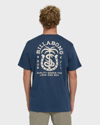 Forge Premium Short Sleeve Cotton T-Shirt - Dark Denim