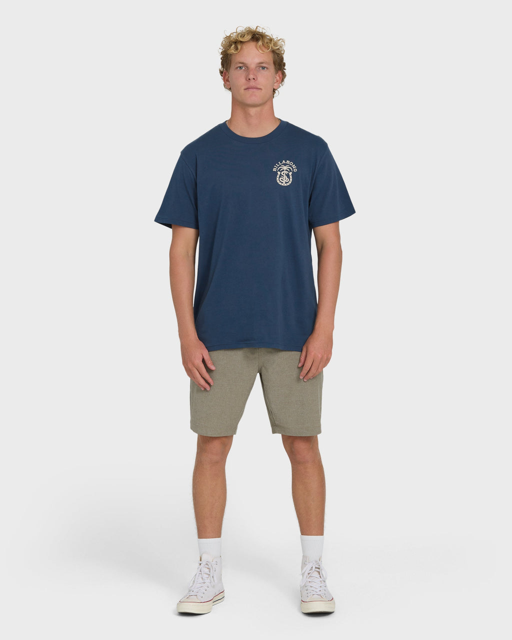 Forge Premium Short Sleeve Cotton T-Shirt - Dark Denim