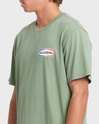 Walled Premium Short Sleeve Knit T-Shirt - Hedge Green