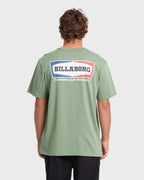 Walled Premium Short Sleeve Knit T-Shirt - Hedge Green