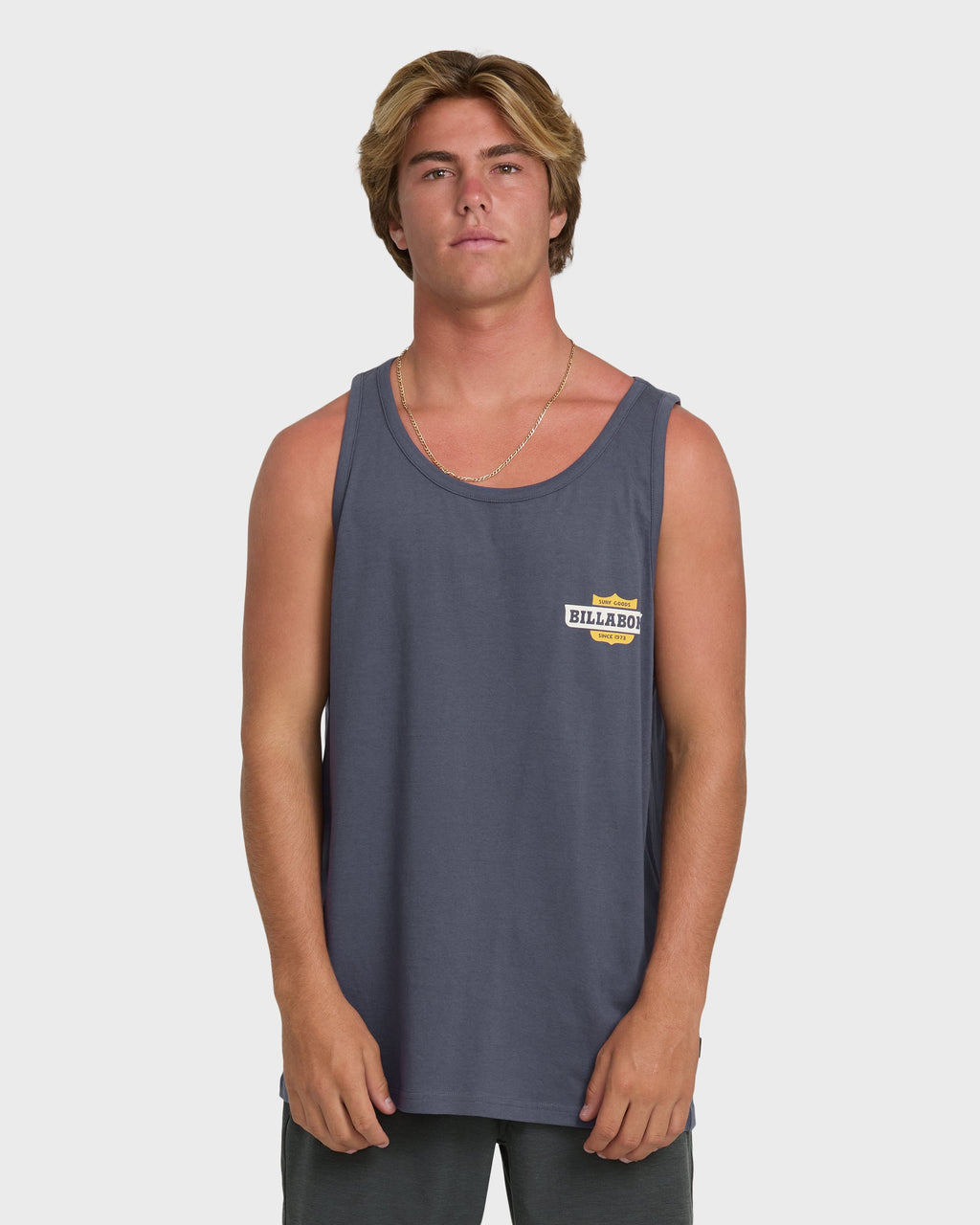 Walled Premium Tank Top - Graystone