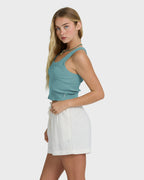 Rerun Tank Top - Blue Mist