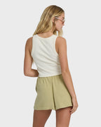 Rerun Tank Top - White Cap