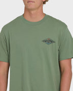 A/Div Arch Premium Short Sleeve Knit T-Shirt - Hedge Green
