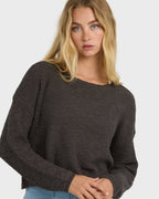 Daze Time Sweater - Black Sands