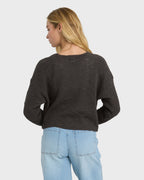 Daze Time Sweater - Black Sands