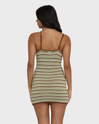 Summer Sun Mini Dress - Brown Stone