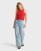 Rival Relaxed Jeans - Surf Spray
