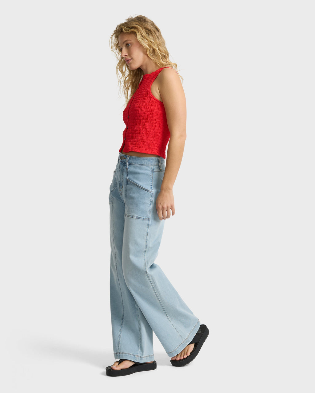 Rival Relaxed Jeans - Surf Spray