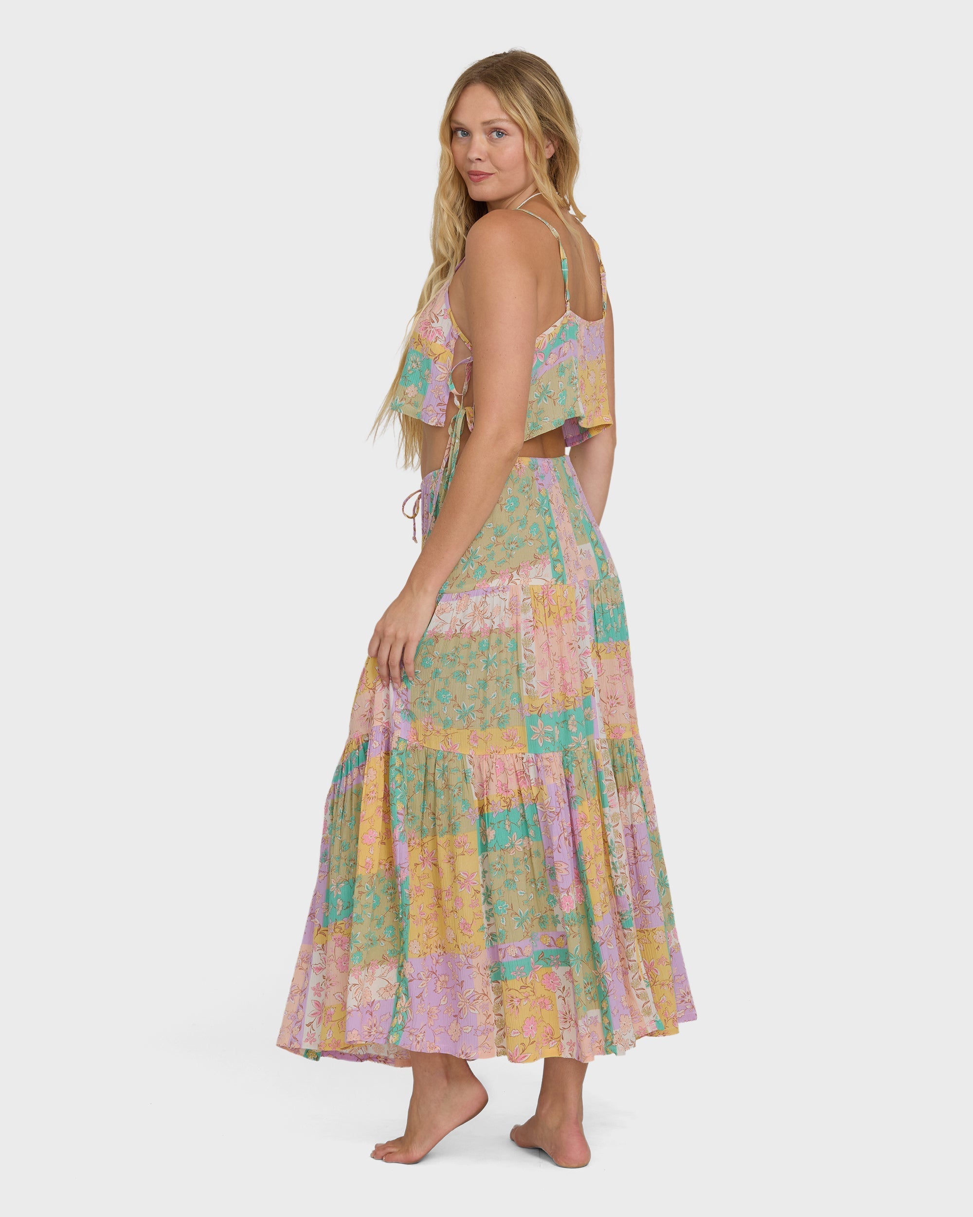 Just A Girl Maxi Skirt - Vintage Violet