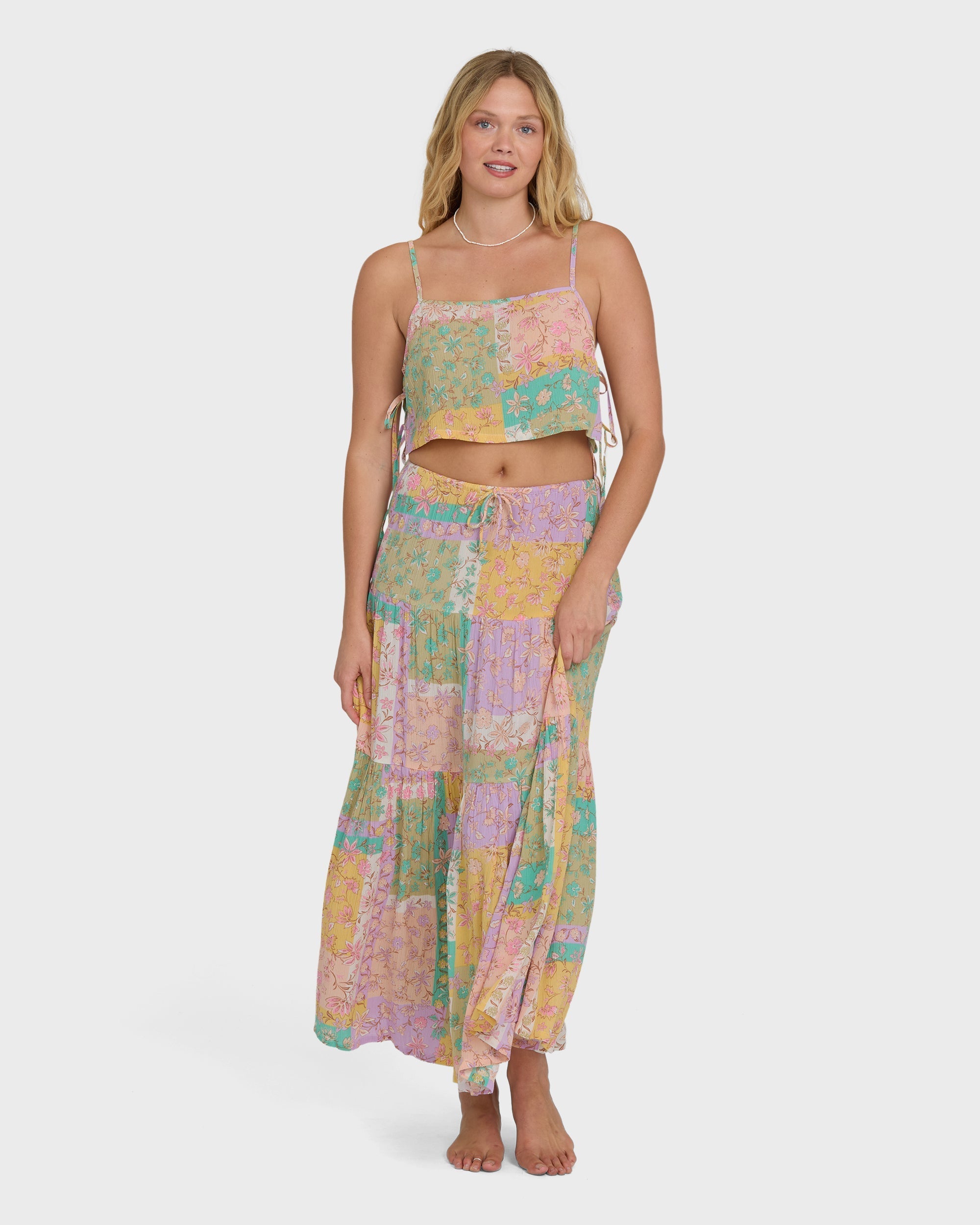 Just A Girl Maxi Skirt - Vintage Violet