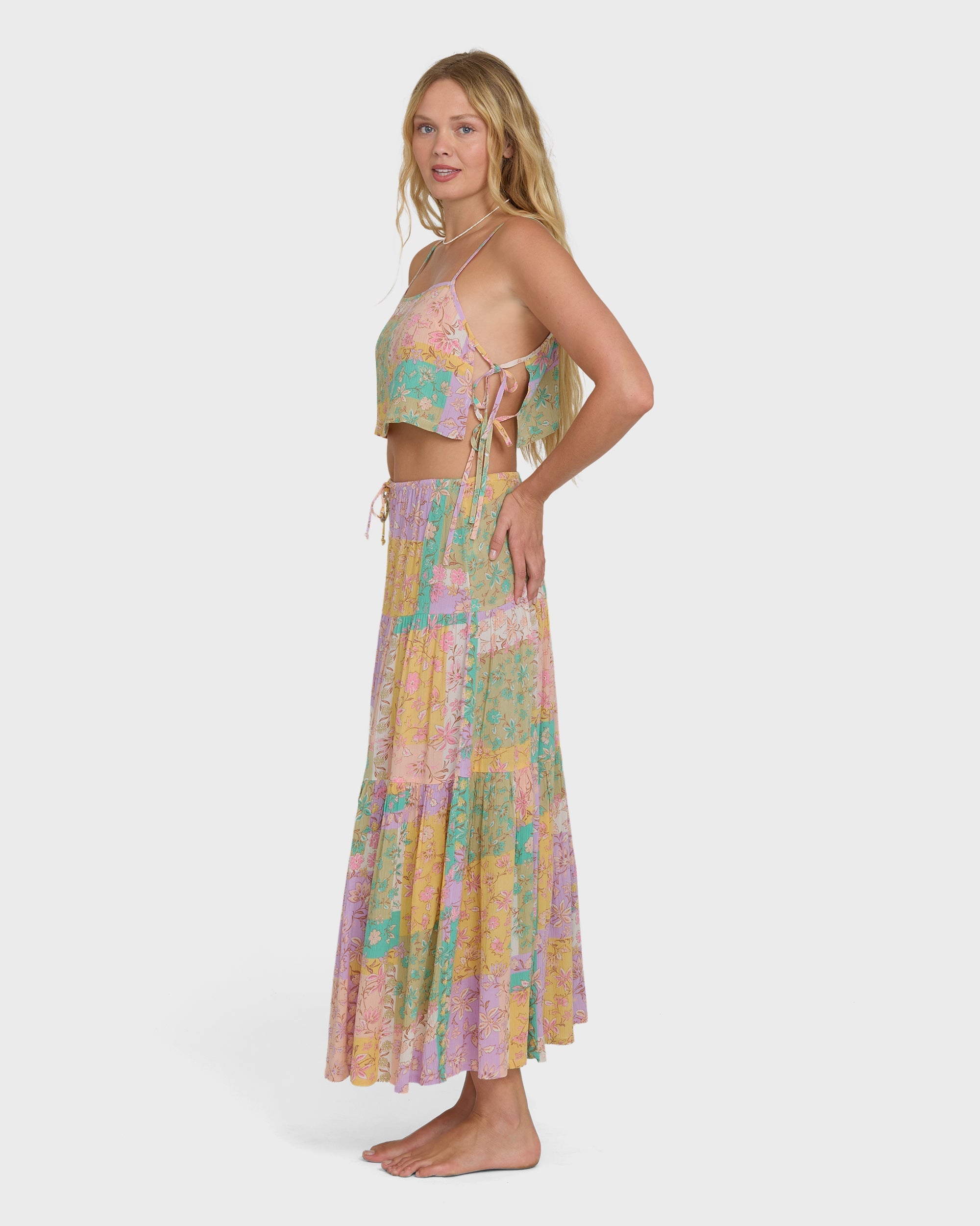 Just A Girl Maxi Skirt - Vintage Violet