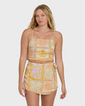 Your Crush Printed Mini Skort - Sweet Lilac